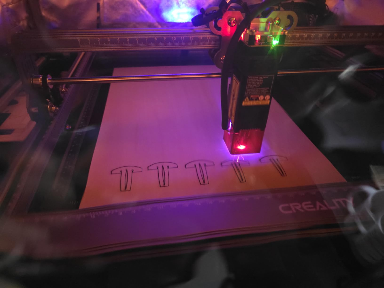 Creality 72000mW Output Power Laser Engraver, Falcon Pro 10W with Air Assist Laser Engraving Machine, CNC Machine Laser Engraver for Wood and Metal, Paper, Acrylic, Leather customer photo 1