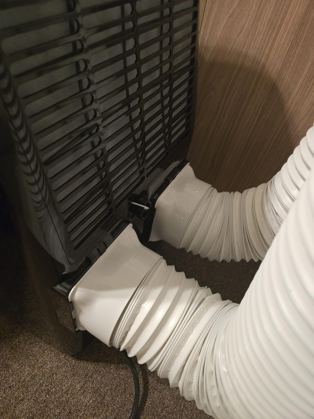 Gasbye Dual Hose Portable Air Conditioner, [2026 Upgraded] Full DC Inverter Compressor, Energy-Saving 13.6 CEER, Low Noise (45dB), Cools Room up to 500 Sq.Ft., Backlit Remote Control, 14,000BTU, Black customer photo 2