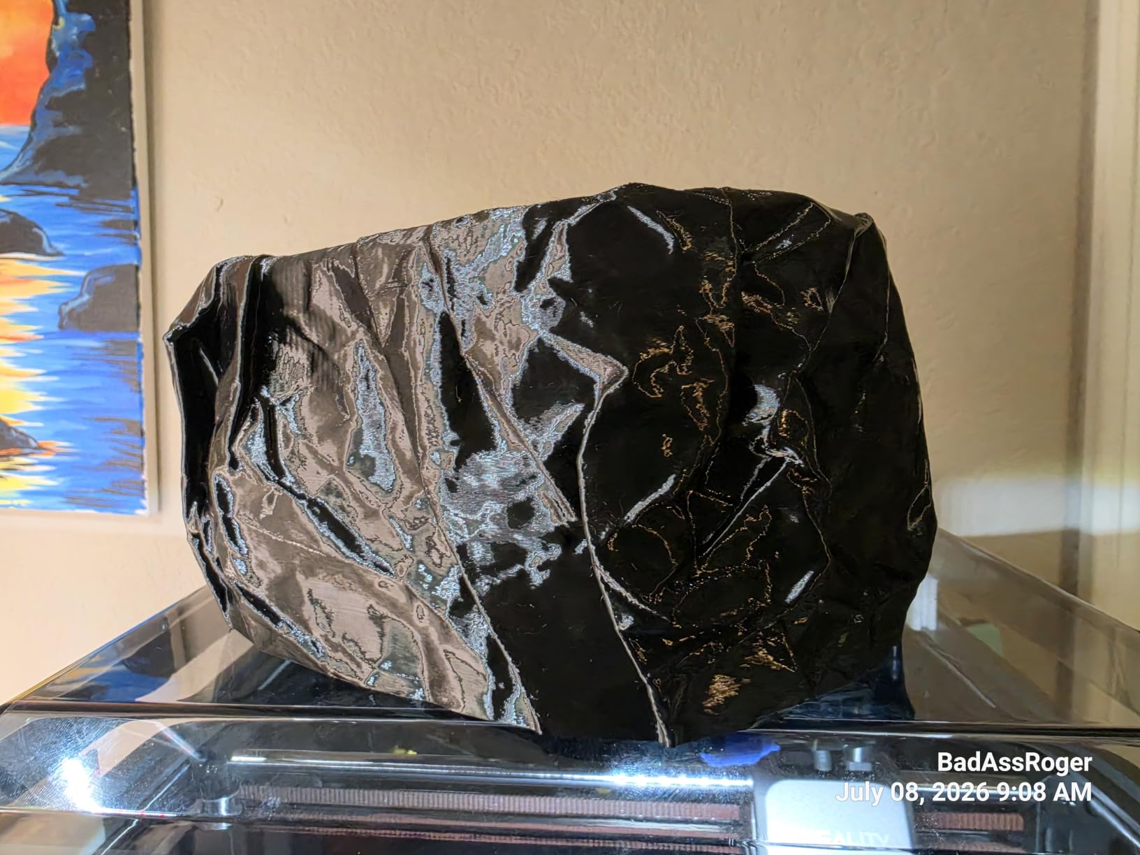 TECBEARS PETG Filament 1.75, 1kg Black | Strong Toughness PETG, Good Layer Adhesion, High Precision 3D Printer Filament, Dimensional Accuracy +/-0.02mm, 1kg/Spool customer photo 1