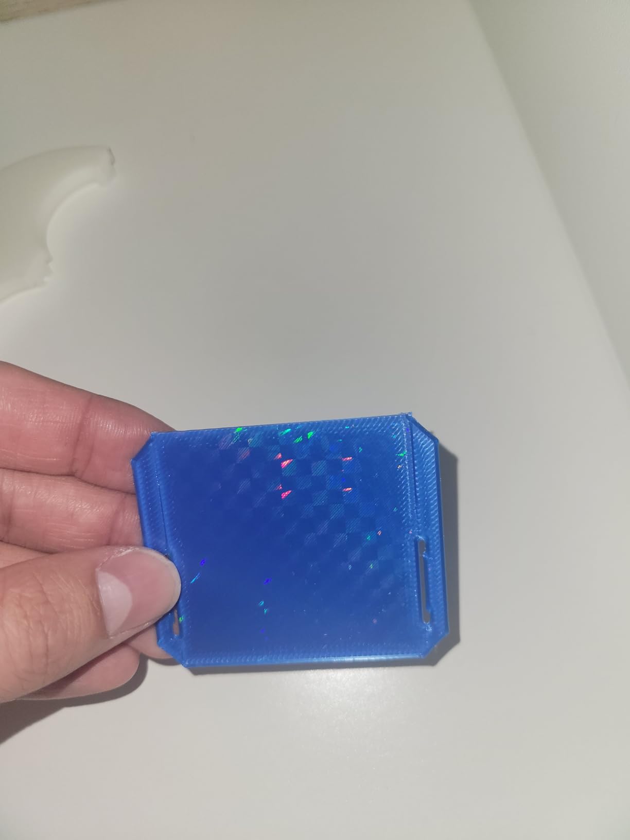 Double-Sided Textured PEI Sheet 235x235m,3D Printe Build Plate Spring Steel Print Bed (no Magnetic Base) for Creality K1/K1C/Ender 5 S1/Ender 3 S1 Pro/Ender 3 S1/Ender V3 KE/Ender3 V3 SE customer photo 1