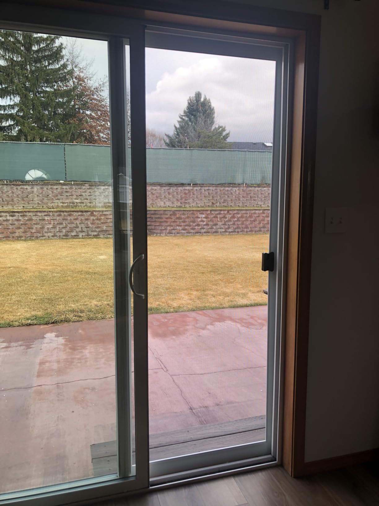 Guardian K.D. Standard Galv Steel Plus Aluminum Frame Sliding Screen Door Kit, (White, 30''x80'') Height Adjustable Upgraded Rust-Proof and Durable Mosquito Proof for Patio Backyard and Bedroom customer photo 2