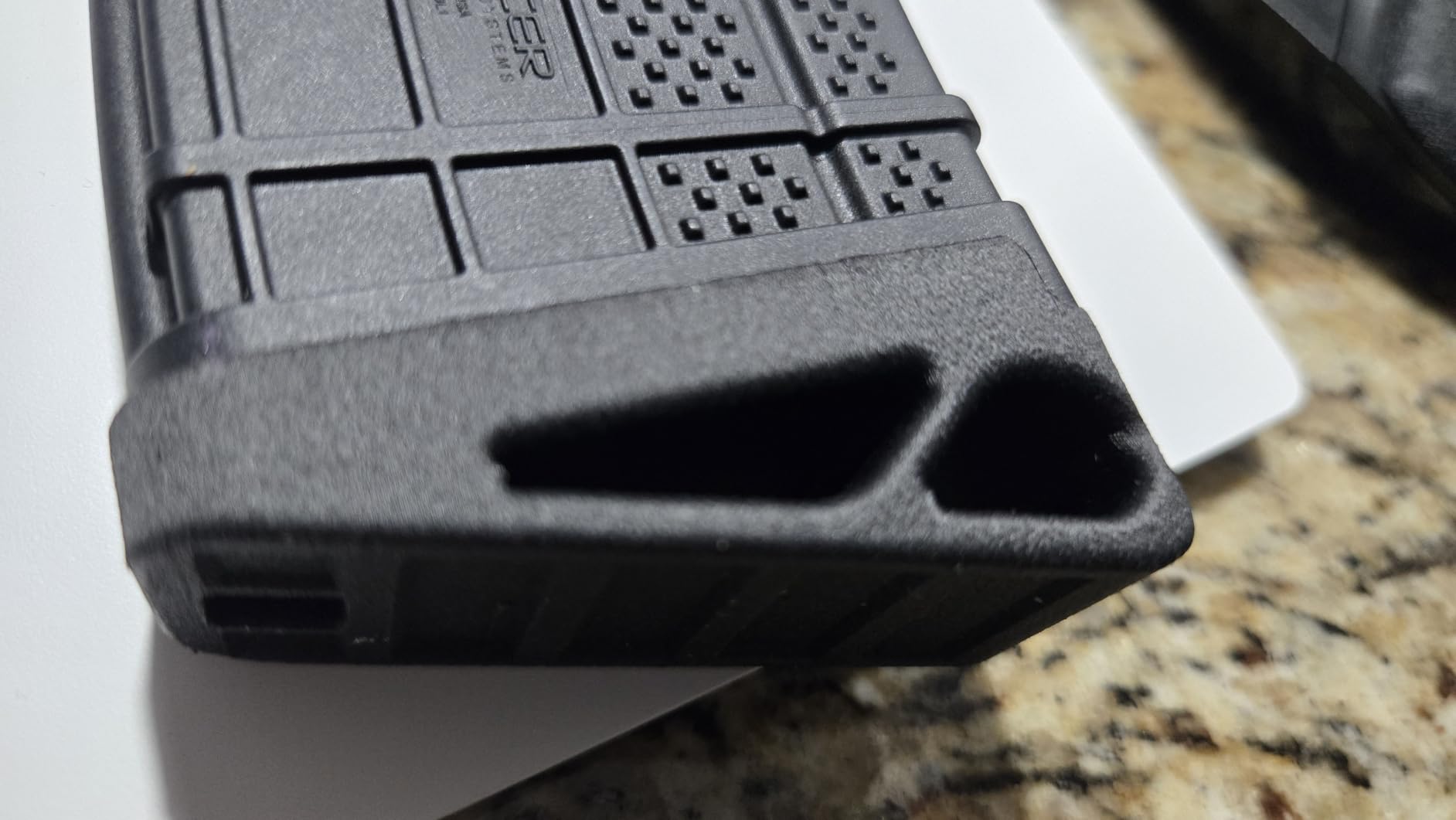 Polymaker Fiberon PA612-CF15 Filament Black 1.75mm 0.5KG | Strong, Low Moisture Sensitive, Rigid, 15% Carbon Fiber Reinforced PA612 Nylon, Engineered Dimensional Stability customer photo 2