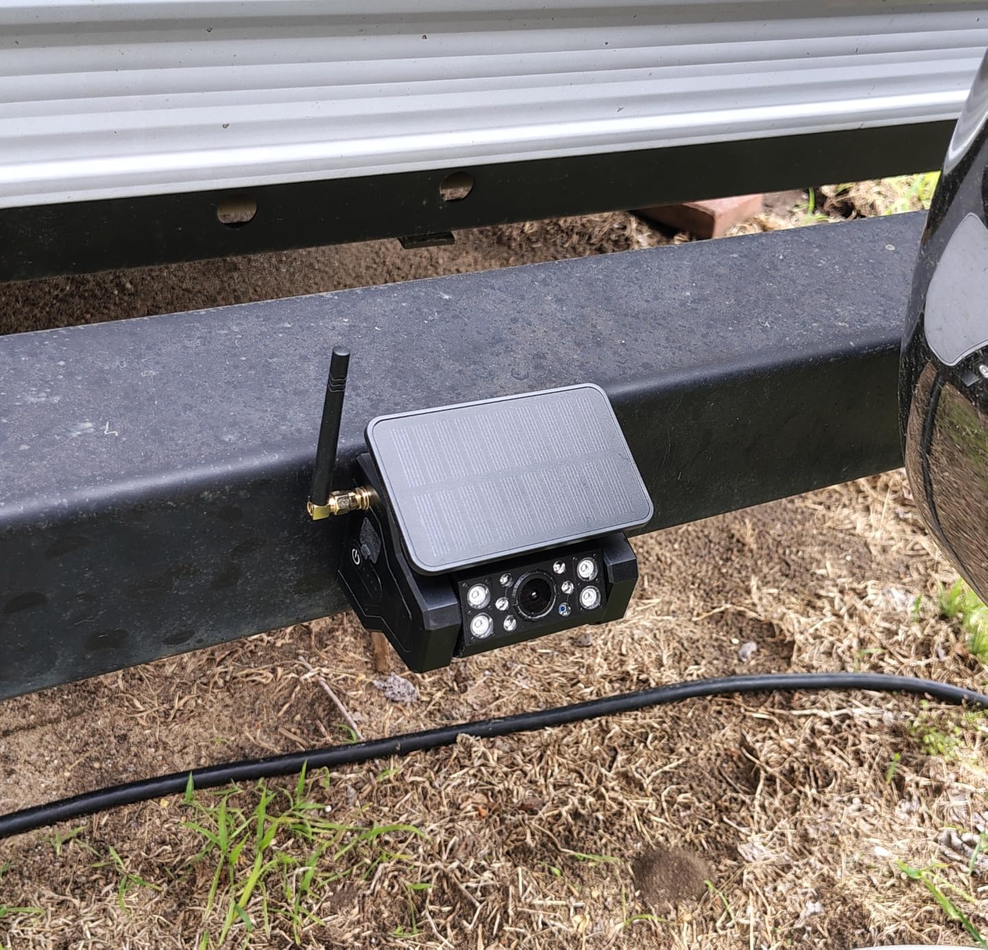 RV Backup Camera with Solar Magnetic: 50 FT Long Distance No Signal Delay | HD 1080P Wireless Backup Camera with 7 Inch Touch Key Recording Monitor - for Trailer, 5th Wheel, Camper customer photo 1