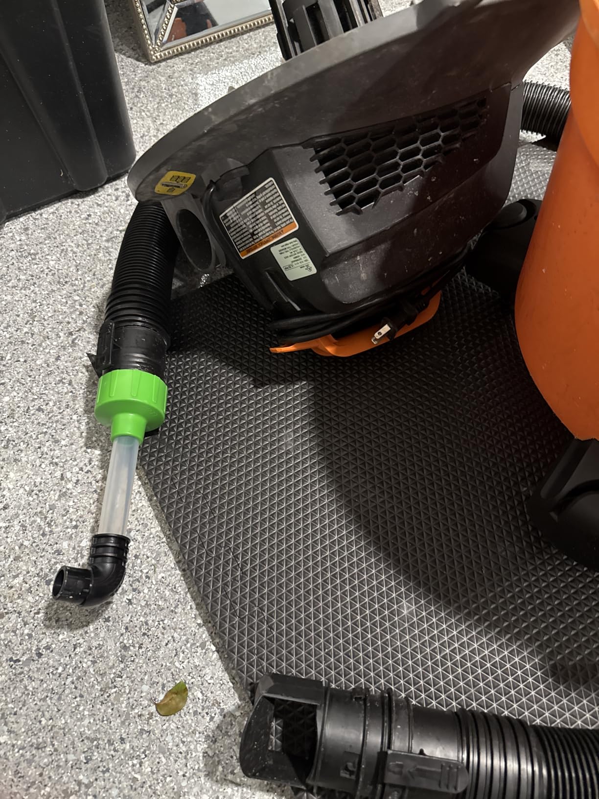 AC Drain Line Cleaner - Shop Vac Adapter for HVAC Condensate & Air Conditioner Clogs - Universal Fit Wet/Dry Vacuum Attachment - Clear See Through Fitting - Unclog, Flush & Evacuate customer photo 2