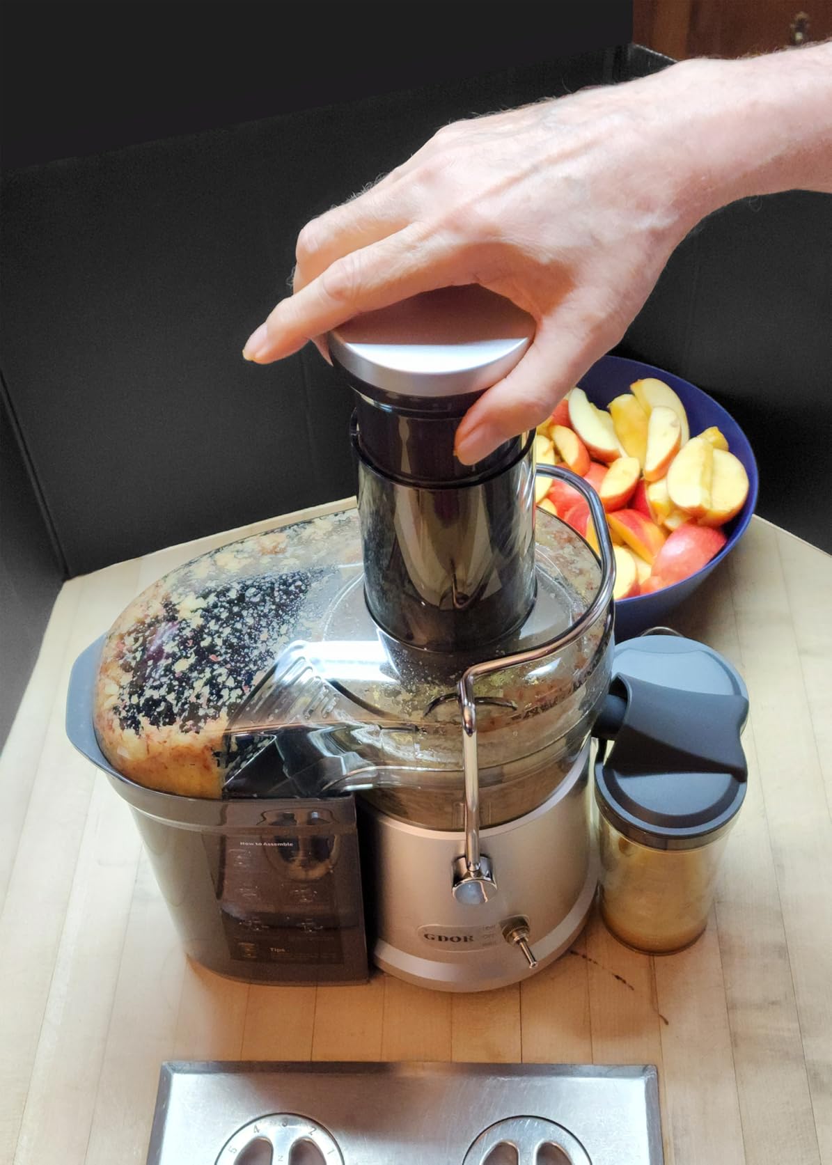 GDOR 1200W Juicer, 3.2