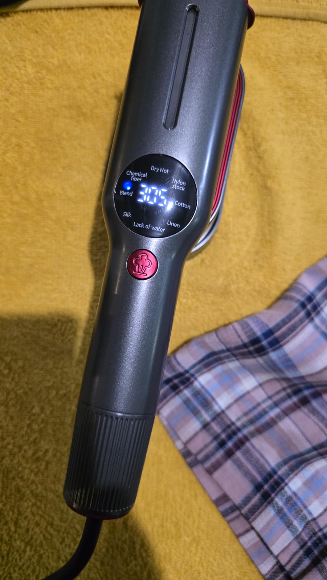 DRFLASH 2-in-1 Steamer & Iron for Clothes, 15s Fast Heat-up 1200W Portable Handheld Garment Steamer, Travel Size with Large Ceramic Heat Panel, Quick Wrinkle Removal, 110V-120V customer photo 1