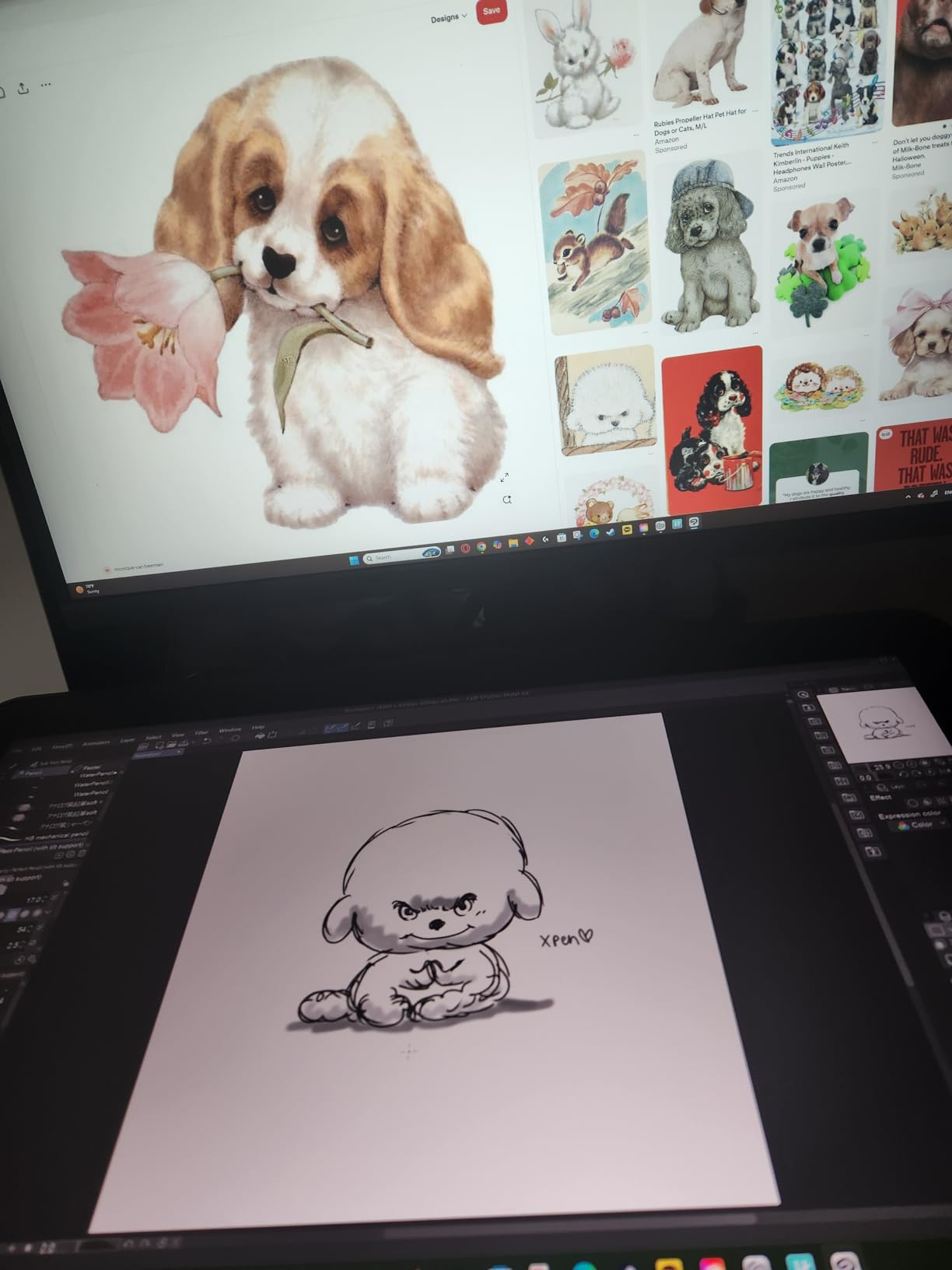 XPPen Artist Pro 22 Gen2 2.5K QHD Drawing Tablet with Screen, 16384 Pen Pressure Stylus Graphic Tablet with Wireless Keydial customer photo 1