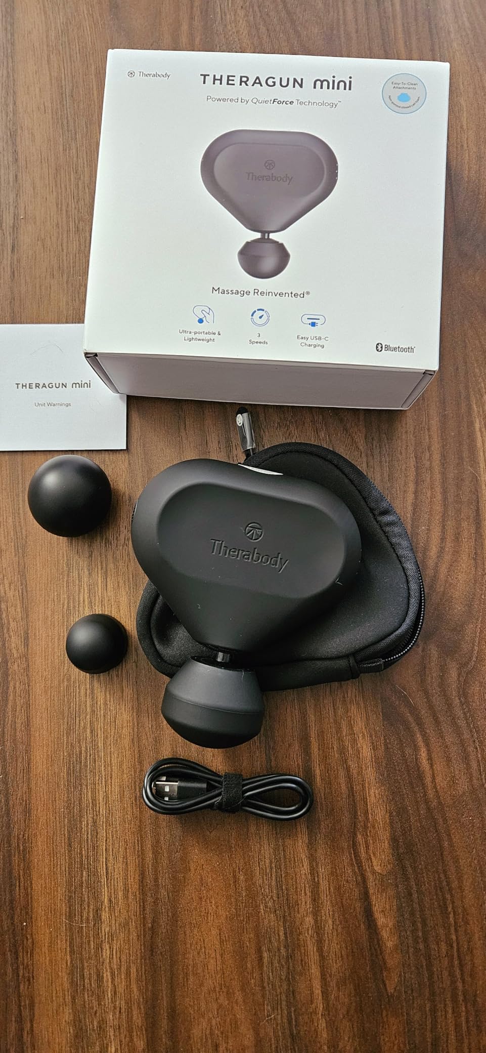 TheraGun Mini (3rd Generation) by Therabody - Ultra-Portable Massage Gun and Travel Essential for Fast, Effective Pain and Tension Relief Anywhere (Black) customer photo 2