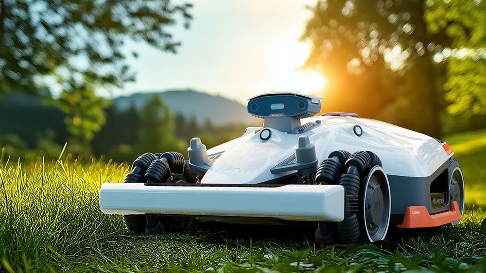 Mammotion LUBA 2 AWD 5000HX Robot Lawn Mower with 4G, Reception 1.25 Acres, All-Wheel-Drive for 80% Slope, UltraSense AI Vision & RTK customer photo 1