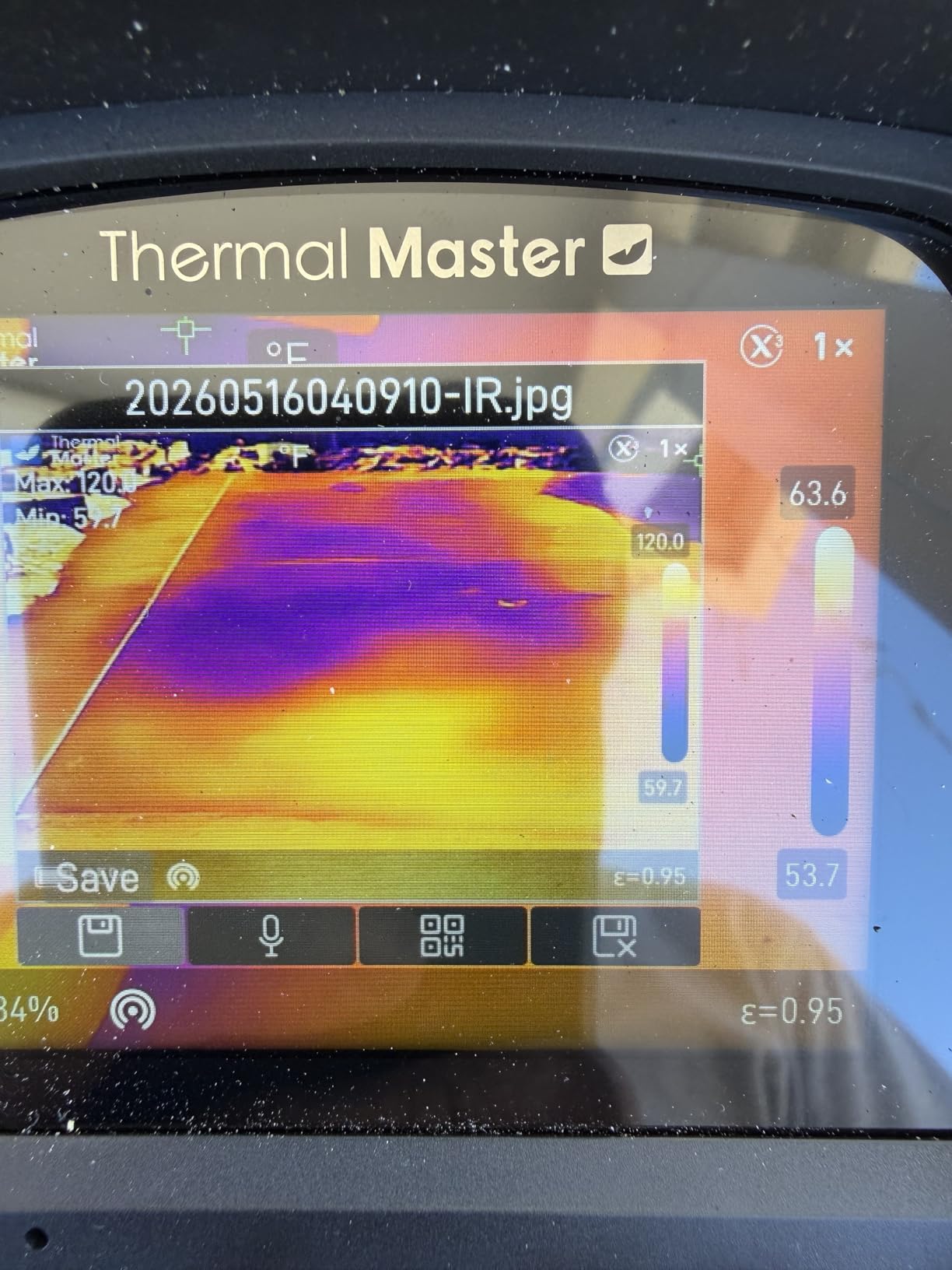 Thermal Master Thor002 Handheld Thermal Camera, 512x384 X3 Resolution, 3.5