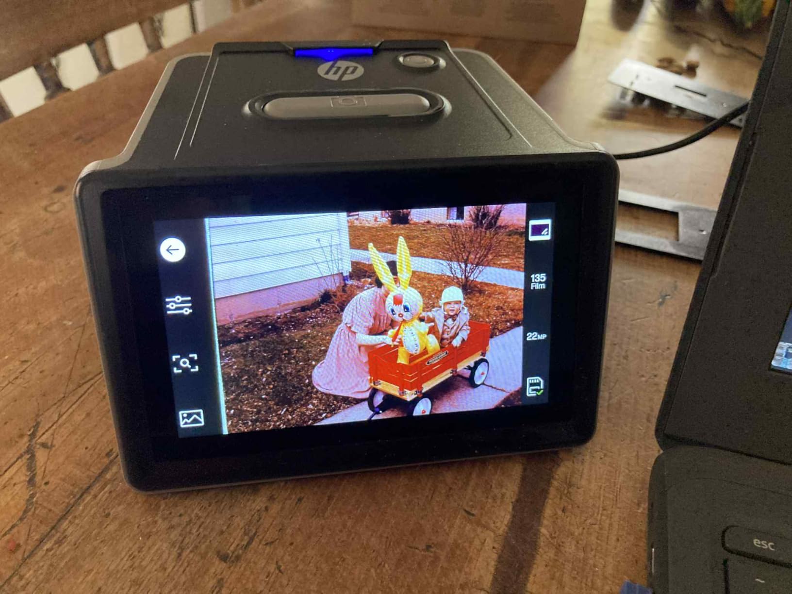 HP Touch Screen Film & Slide Scanner Digitizer - 5