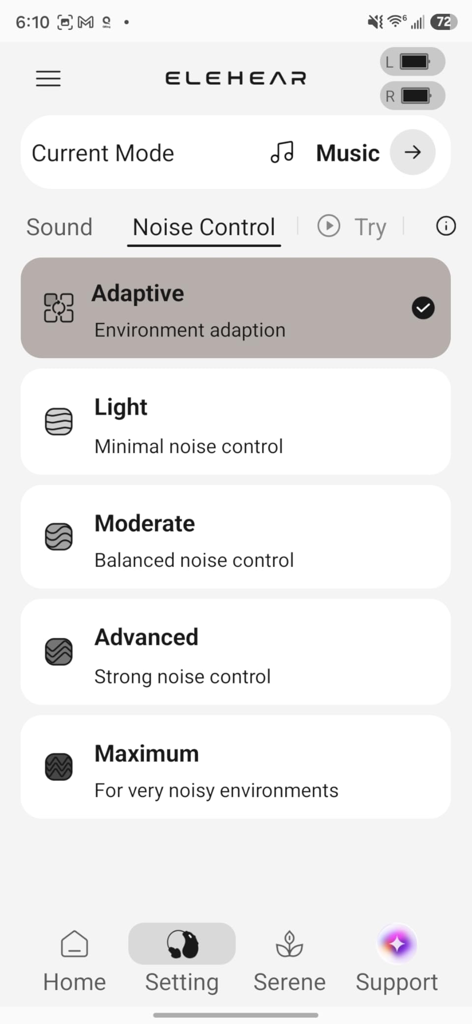 ELEHEAR-Beyond Pro OTC Hearing Aids, Bluetooth Rechargeable, Premium Sound | 50dB Enhancement, VocClear 2.0 AI, 30% Clearer Speech, Bluetooth 5.3 App, Music Mode, 100 hours Total Battery, Champagne Gold customer photo 2