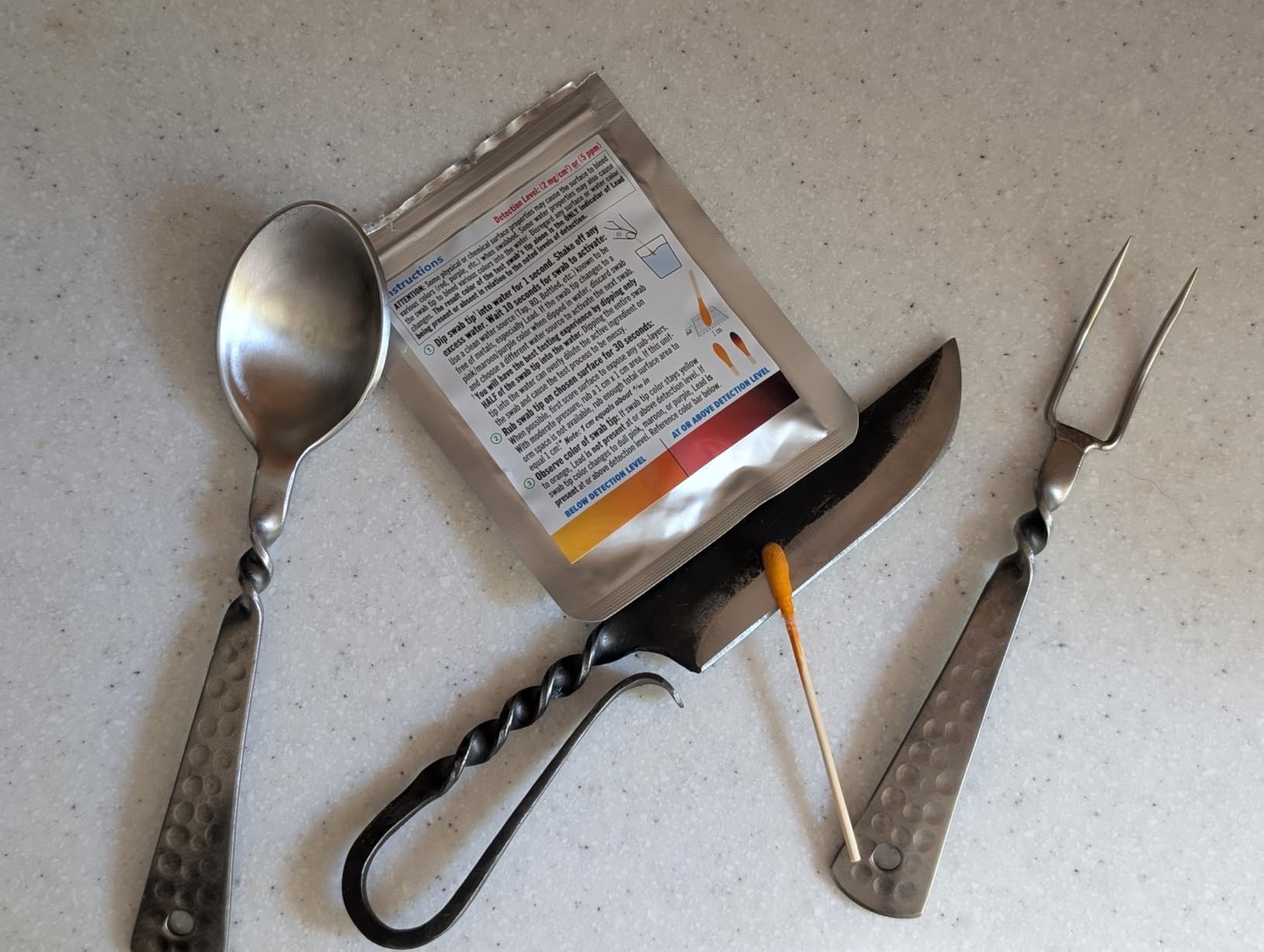 Safe Home Lead in Solids Combo Test Kit - 10 DIY Swabs + Optional Testing at our EPA Certified Lab - Made in the USA for Homeowners & Contractors - (1 Pack) customer photo 1