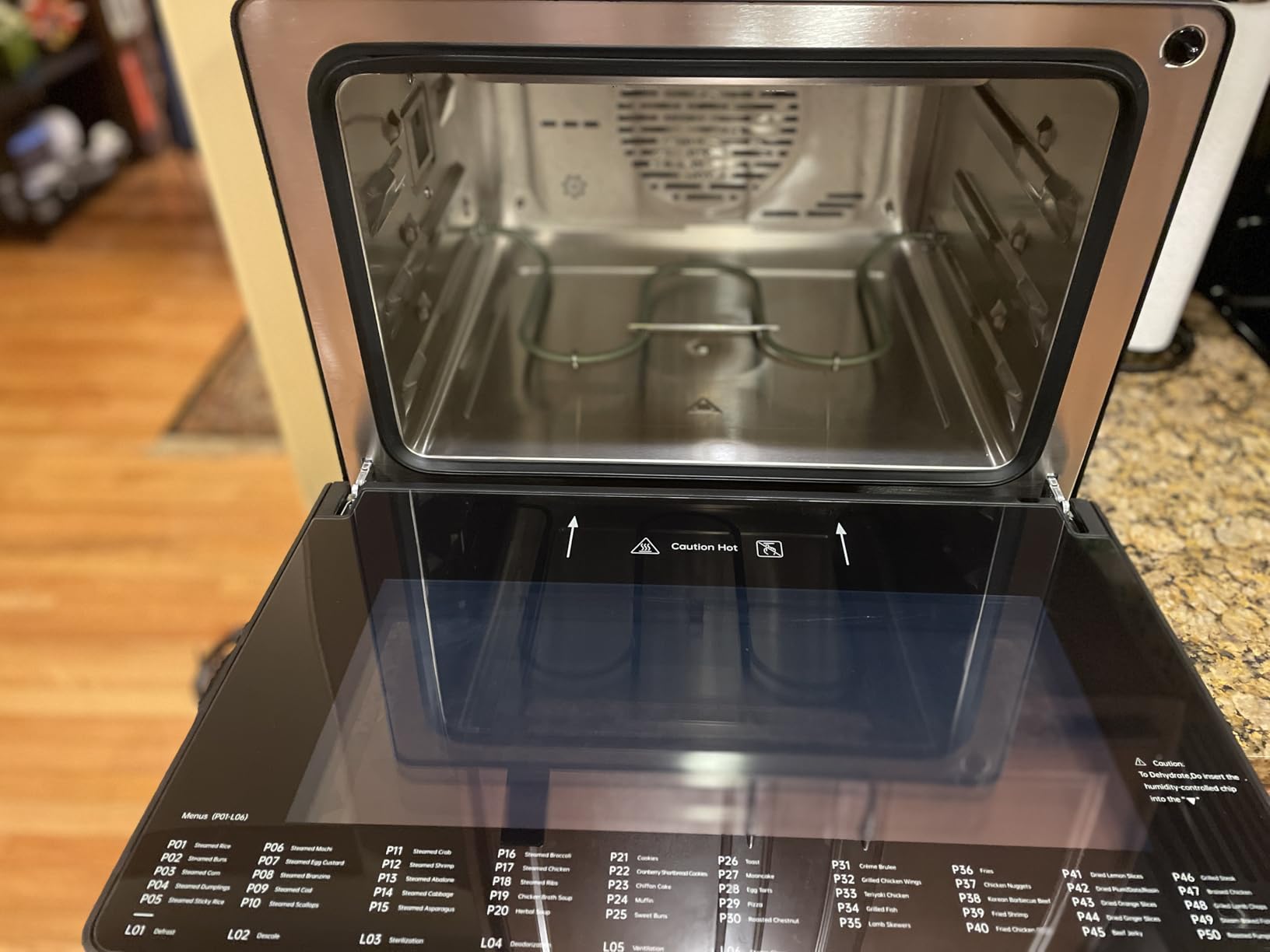 FOTILE HYZK32-E3-B ChefCubii 1.1 cu. ft. 4-in-1 Combi-Steam Oven with Steam-Bake, Air Fry, Convection, Dehydrator Functions, and 50 Preset Menus, Black customer photo 2