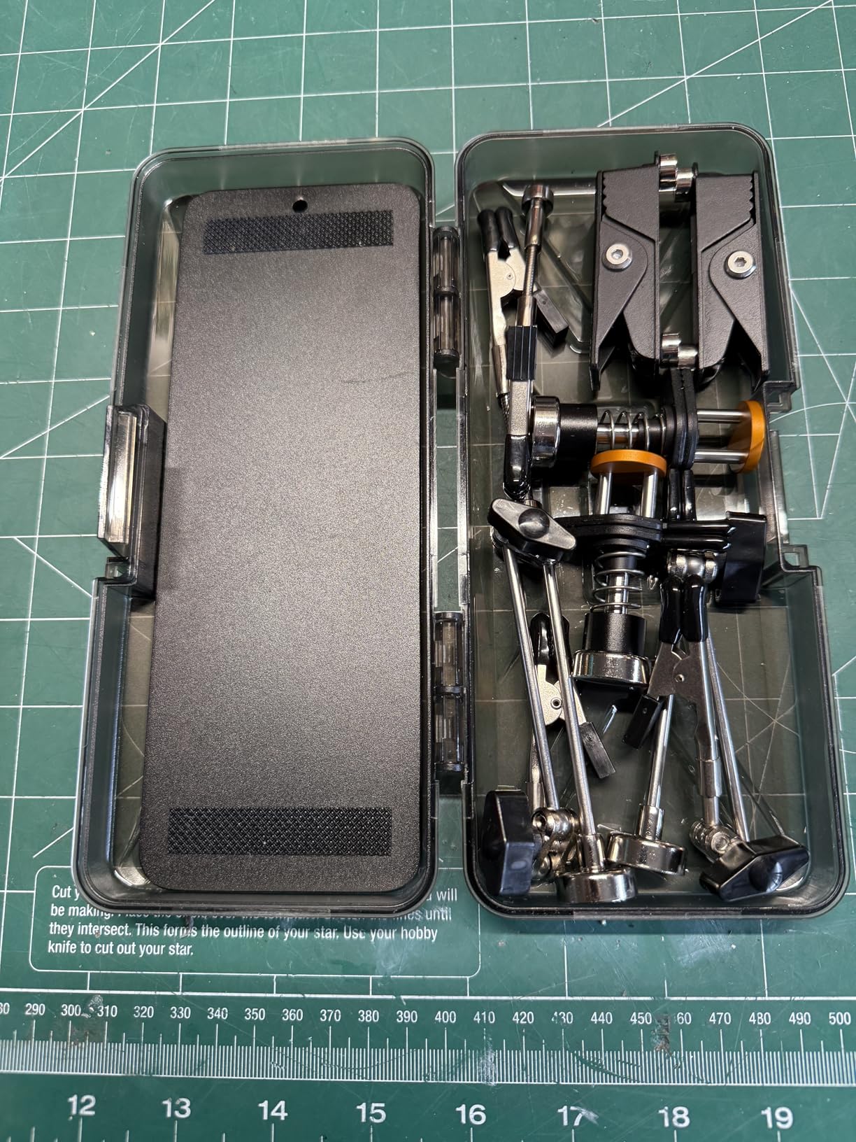 Magnetic Helping Hands Clamp Metal, Adjustable Third Hand Soldering Holder Stand For Small Electronics, Hobby DIY Craft, PCB Repair, Precise Work, Exclusive Dual-Head Ultra-Grip customer photo 2