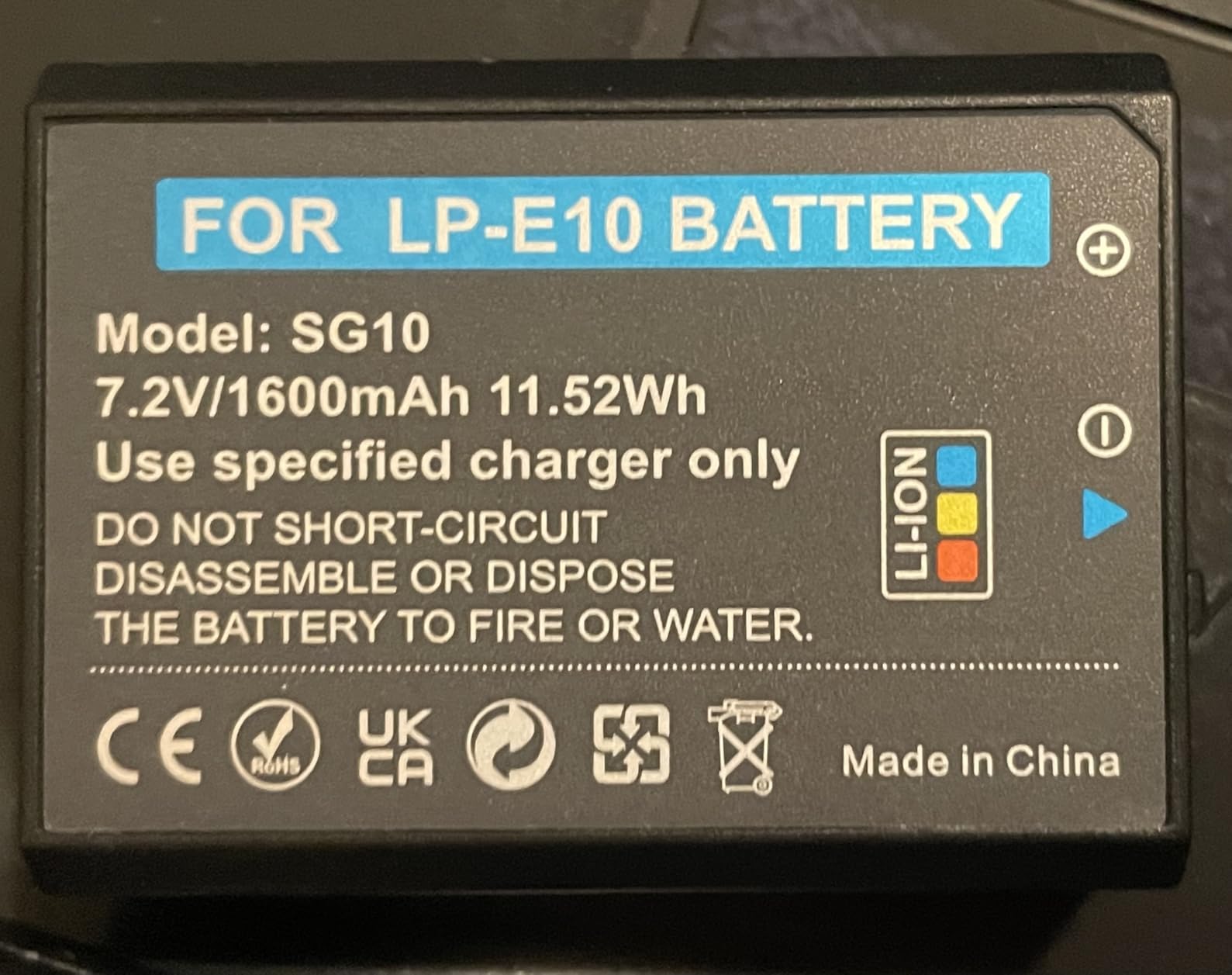 LP-E10 Battery 2-Pack 1600mAh and Digital Display Dual USB Charger for Canon LP E10, EOS Rebel T7 T6 T5 T3 T100, Kiss X50 X70 X80 X90, EOS 1100D 1200D 1300D 1500D 2000D 3000D 4000D Digital Cameras customer photo 2