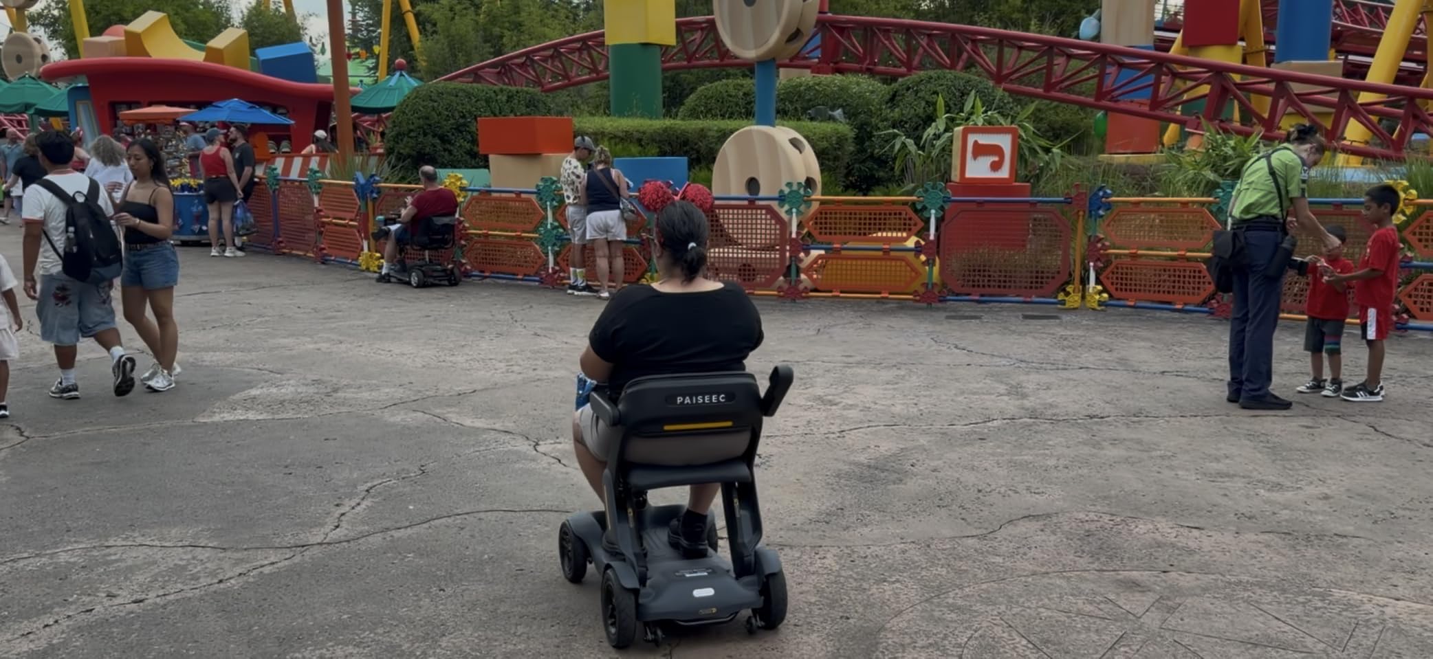 PAISEEC S3 Mobility Scooters for Seniors, 25/40 Miles Long Range, 2-Step Folding Mobility Scooter for Adults, 300 lbs Capacity, AI Speed Control, All Terrain Mobility Scooter customer photo 1