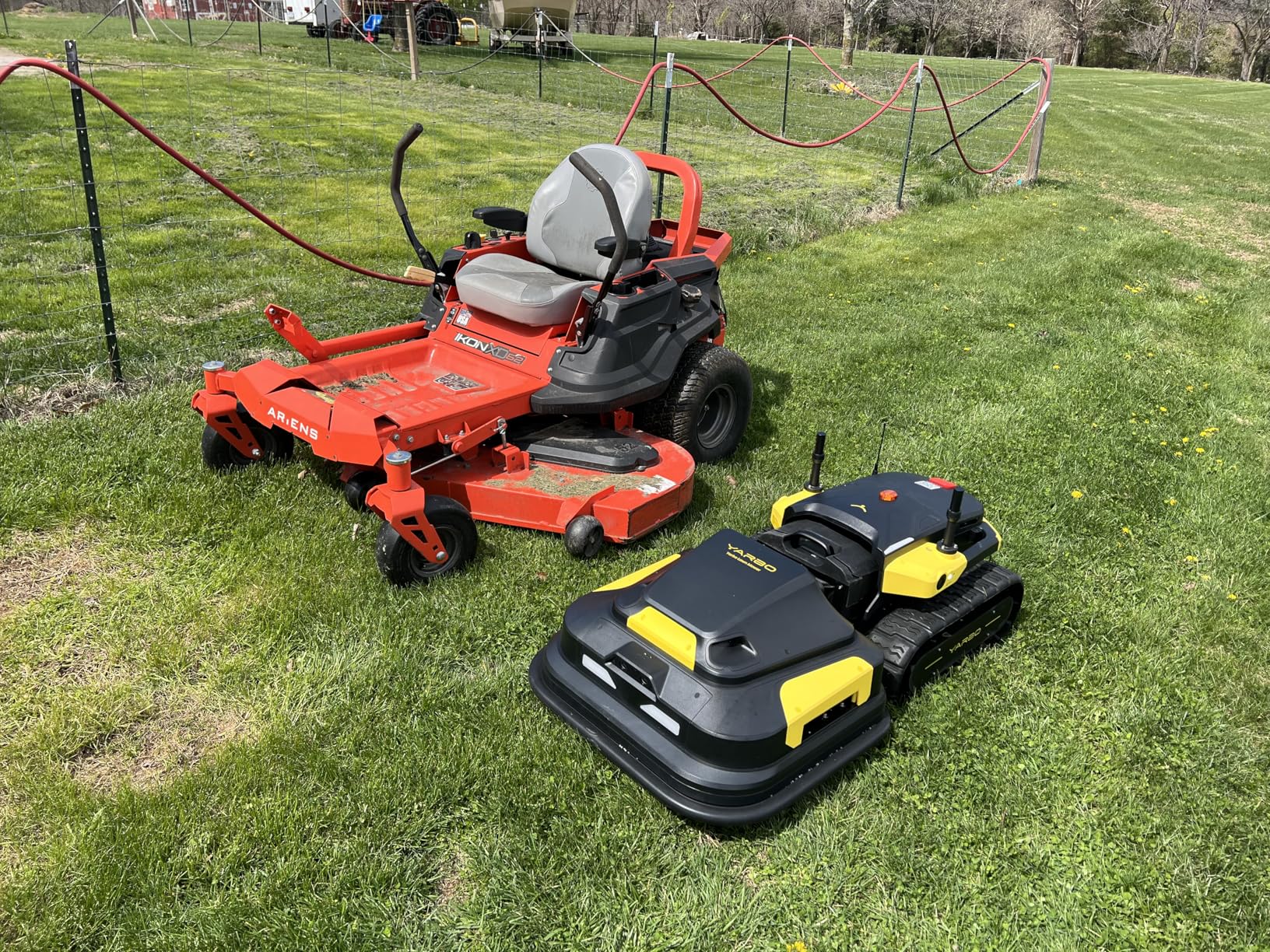 YARBO Robot Lawn Mower for Large Yard up to 6 Acres, Hands Free Operation, Perimeter Wire Free, Modular Design, 1.2