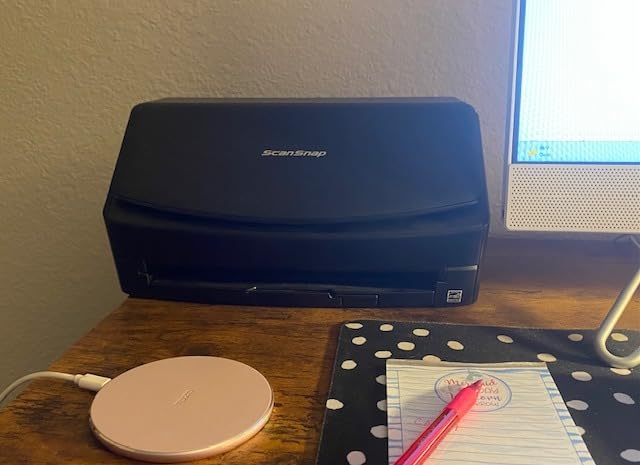 ScanSnap iX2400 High-Speed One-Touch Button Color Document Scanner, Black with 100 Page Auto Document Feeder for Mac or PC customer photo 2
