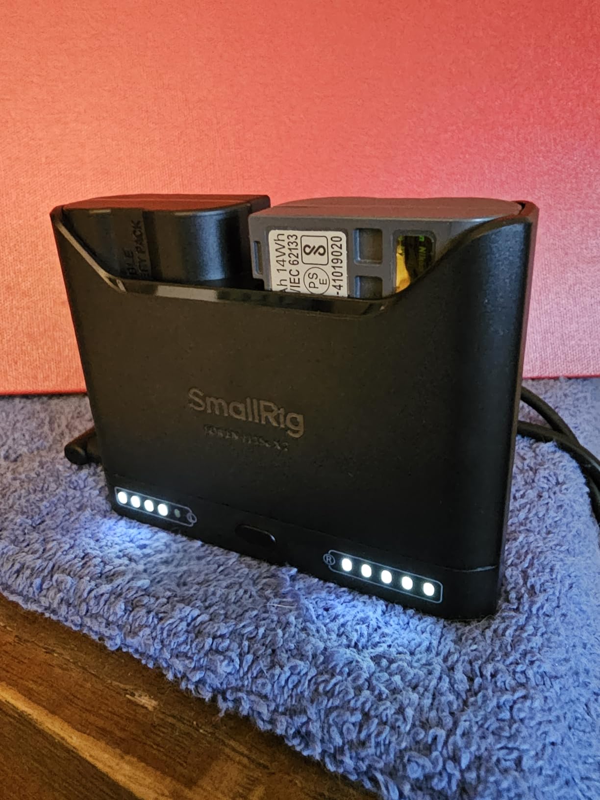 SMALLRIG EN-EL15c Battery Charger for Nikon, 2h Dual Slot Camera Charger, 22.5W USB-C Port, Full Compatible with Nikon ZR, Z6III, Zf, Z8, Z7II, Z7, Z6II, Z6, D850, D810, D780, D750, D500, D7500, D7200 customer photo 2