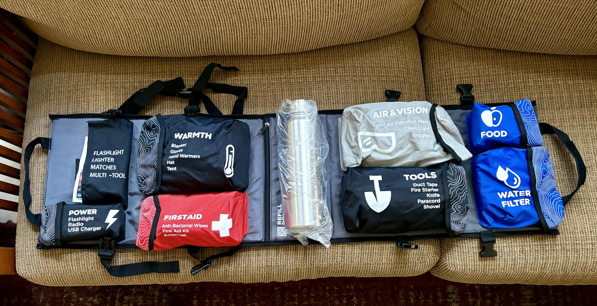 Emergency Survival Kit - Seventy2 Core by Uncharted Supply Co, Waterproof Backpack Bug-Out Bag with First Aid, Tools, Hydration & Warmth customer photo 1