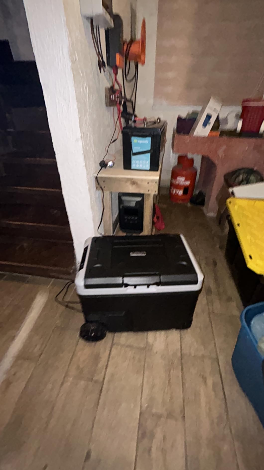 EUHOMY 12 Volt Refrigerator, 53QT(50L) Electric Cooler, Portable Freezer 12V/24V DC 100-240V AC, 12V Fridge -4F~68F, 12V Cooler with Wheels and 2 Baskets for Travel, Camping, Truck, Boat customer photo 2