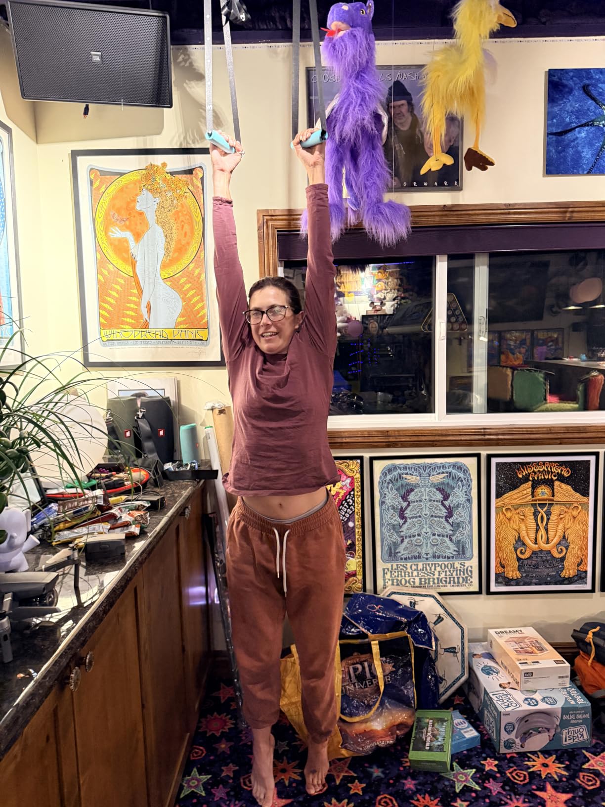 Kensui NanoBars V2 - Portable Suspension Trainer, 600 lb Max Load | Stable and rotating handle modes support pull ups, rows, dips, curls and full body training with natural wrist movement. customer photo 2