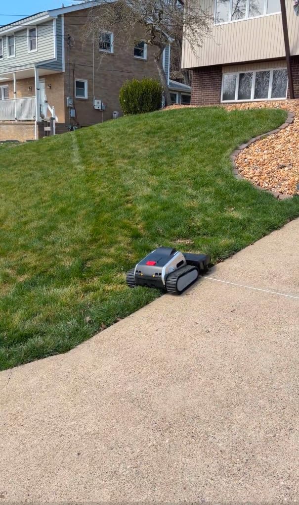 Lymow One Plus Robot Lawn Mower, Wire-Free RTK+Vision Navigation, 1.73 Acres Daily Coverage, 100% Slope (45 deg) Climbing, AWD All-Terrain customer photo 2
