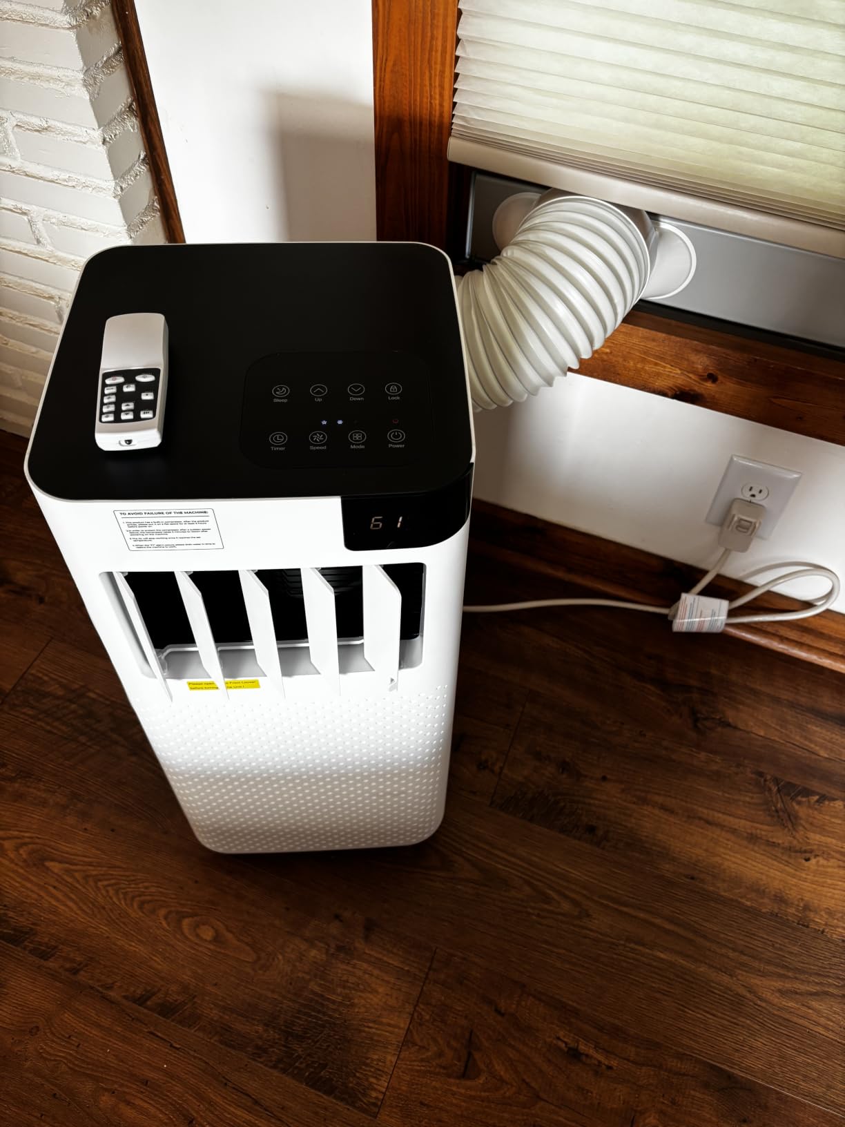 Antarctic Star 8000 BTU Portable Air Conditioner, 5-in-1 AC Unit with Cool, Dehumidifier, Fan, Sleep & Timer Modes, Auto Swing, Child Lock, Cools Up to 350 Sq.Ft, Air Conditioner for Bedroom Apartment customer photo 2