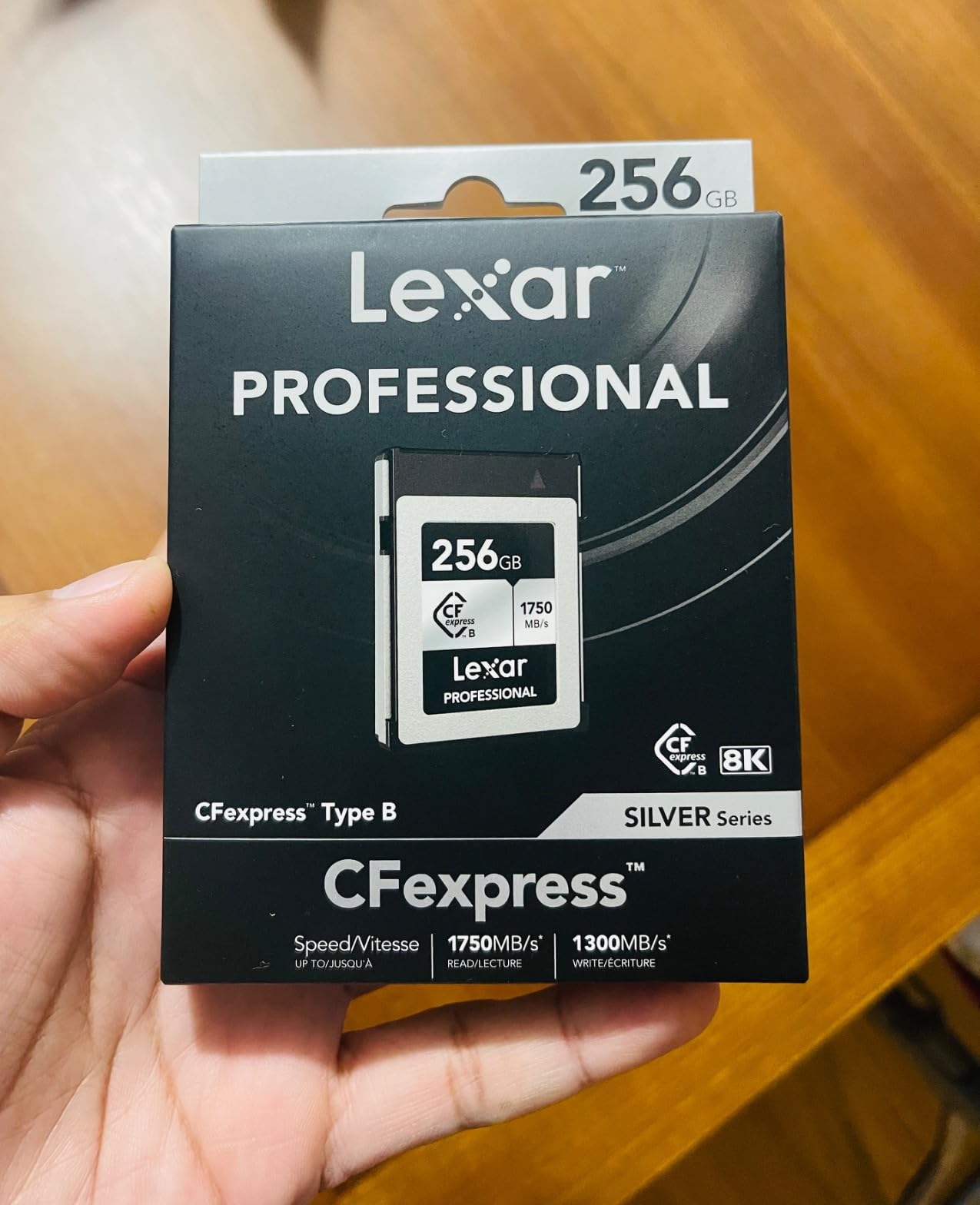 Lexar 512GB Professional CFexpress Type B Silver 4.0 Memory Card, for Photographers, Videographers, Up to 3600/3000 MB/s, 8K Video (LCXEXS4512G-RNENU) customer photo 1