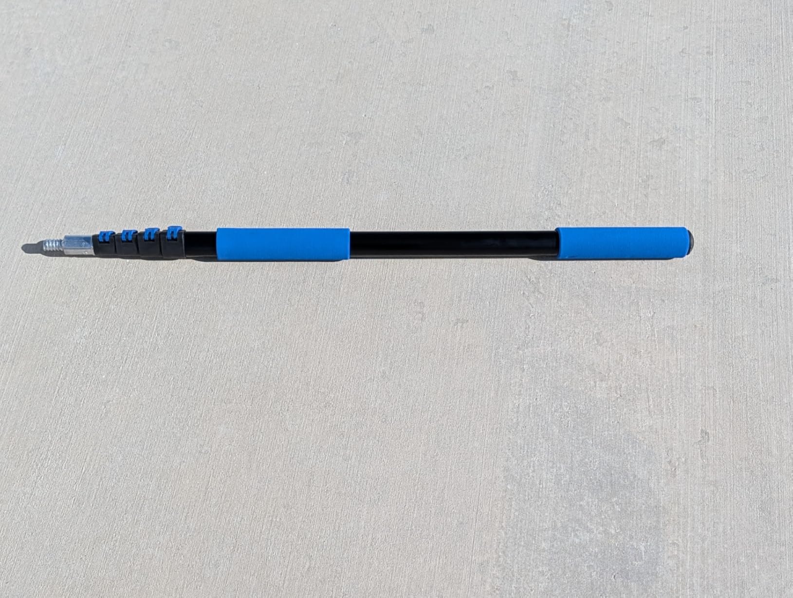 26FT Reach Solar Panel Cleaning Brush Kit with 5-20FT Telescoping Pole, 33FT Hose, 20