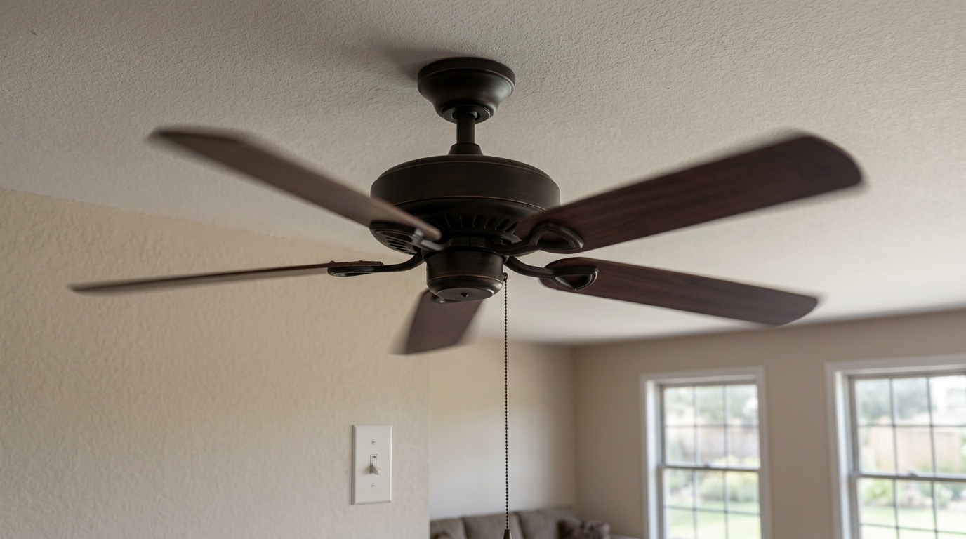 Ceiling Fan Hums But Won’t Turn Off: Complete Troubleshooting Guide 2026