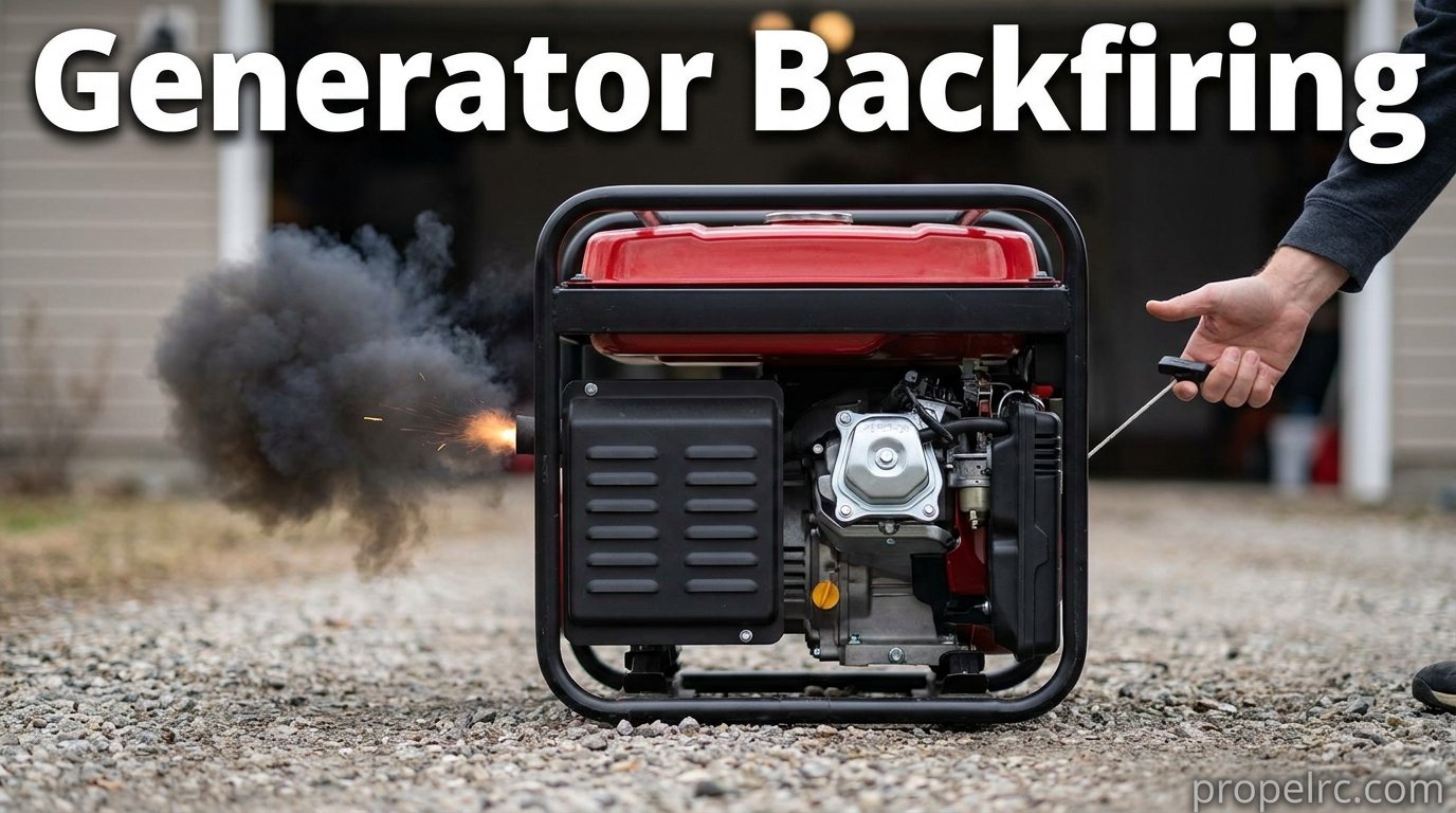Generator Backfiring: Causes, Fixes & Prevention (August 2026)
