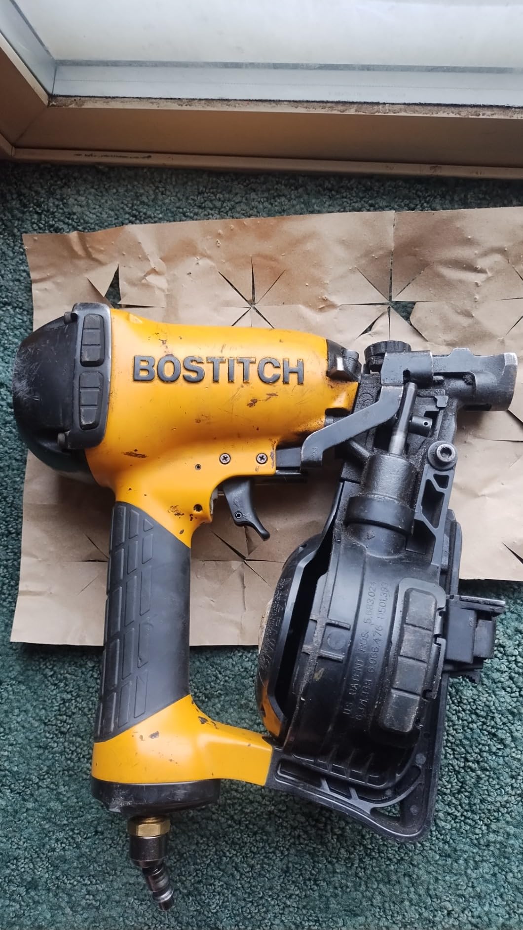 BOSTITCH Coil Roofing Nailer, Roofing Nail Gun, Fast Reloading, 3/4-Inch to 1-3/4-Inch (RN46) customer photo 1