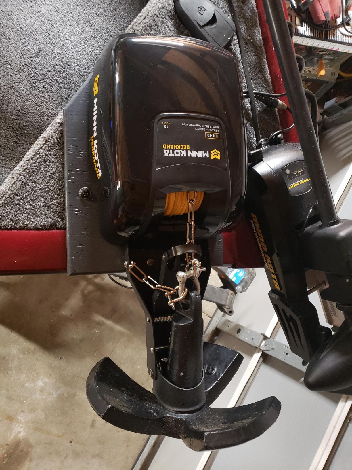 Minn Kota Deckhand Electric Anchor Winch - DH-40 customer photo 1