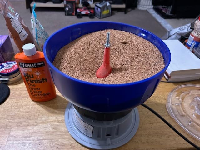 Frankford Arsenal Quick-N-EZ Vibratory Case Tumbler with Clear Viewing Lid and Durable Construction for Reloading, Cleaning and Dry Tumbling Brass Cases customer photo 2
