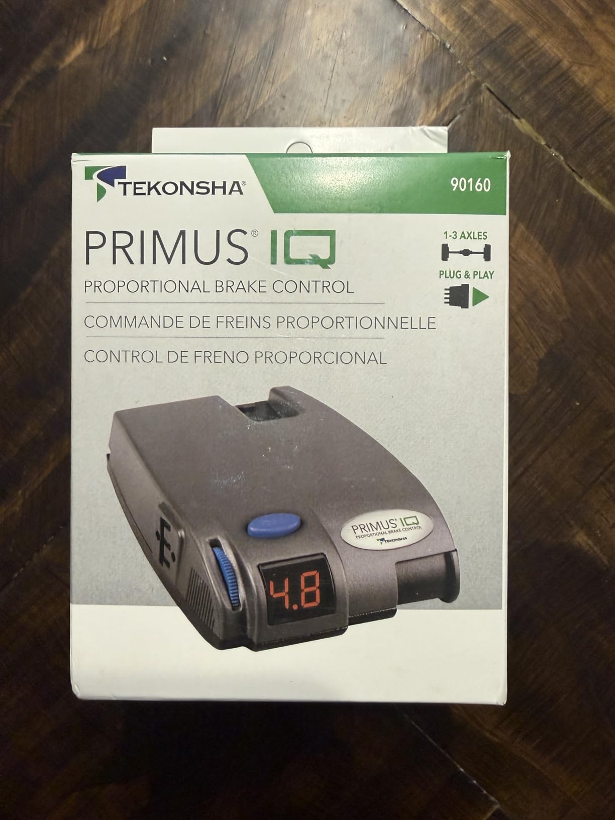 Tekonsha 90160 Primus IQ, Proportional Brake Controller for Trailers with 1-3 Axles customer photo 1