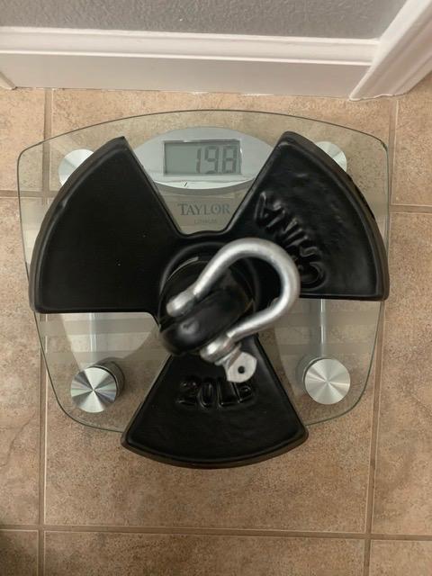 Seachoice River Anchor, Black Vinyl Coated Cast Iron, 20 Lbs. customer photo 2