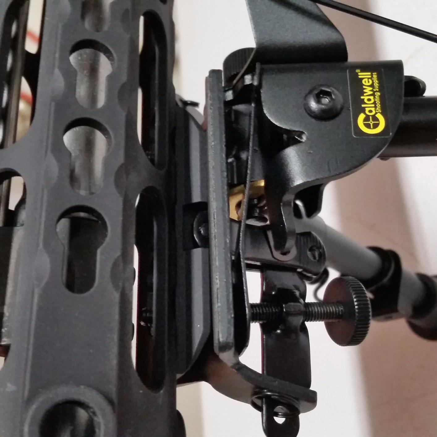 Caldwell XLA Pivot Bipod with Adjustable Notched Legs and Slim Folding Design customer photo 2