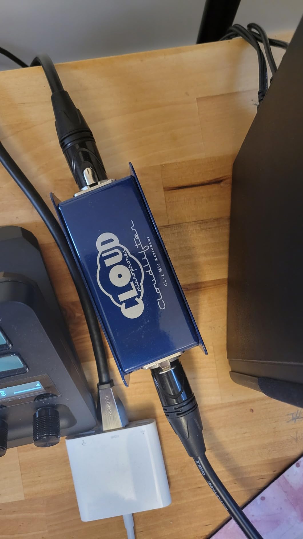 Cloud Microphones - Cloudlifter CL-1 Mic Activator - USA Made | Ultra-Clean Microphone Preamp Gain customer photo 1