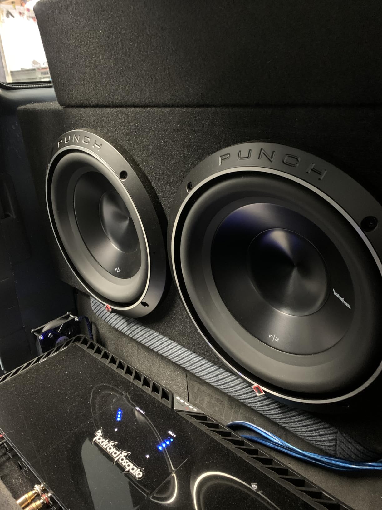 Rockford Fosgate P3D4-10 Punch P3 4-Ohm DVC 10