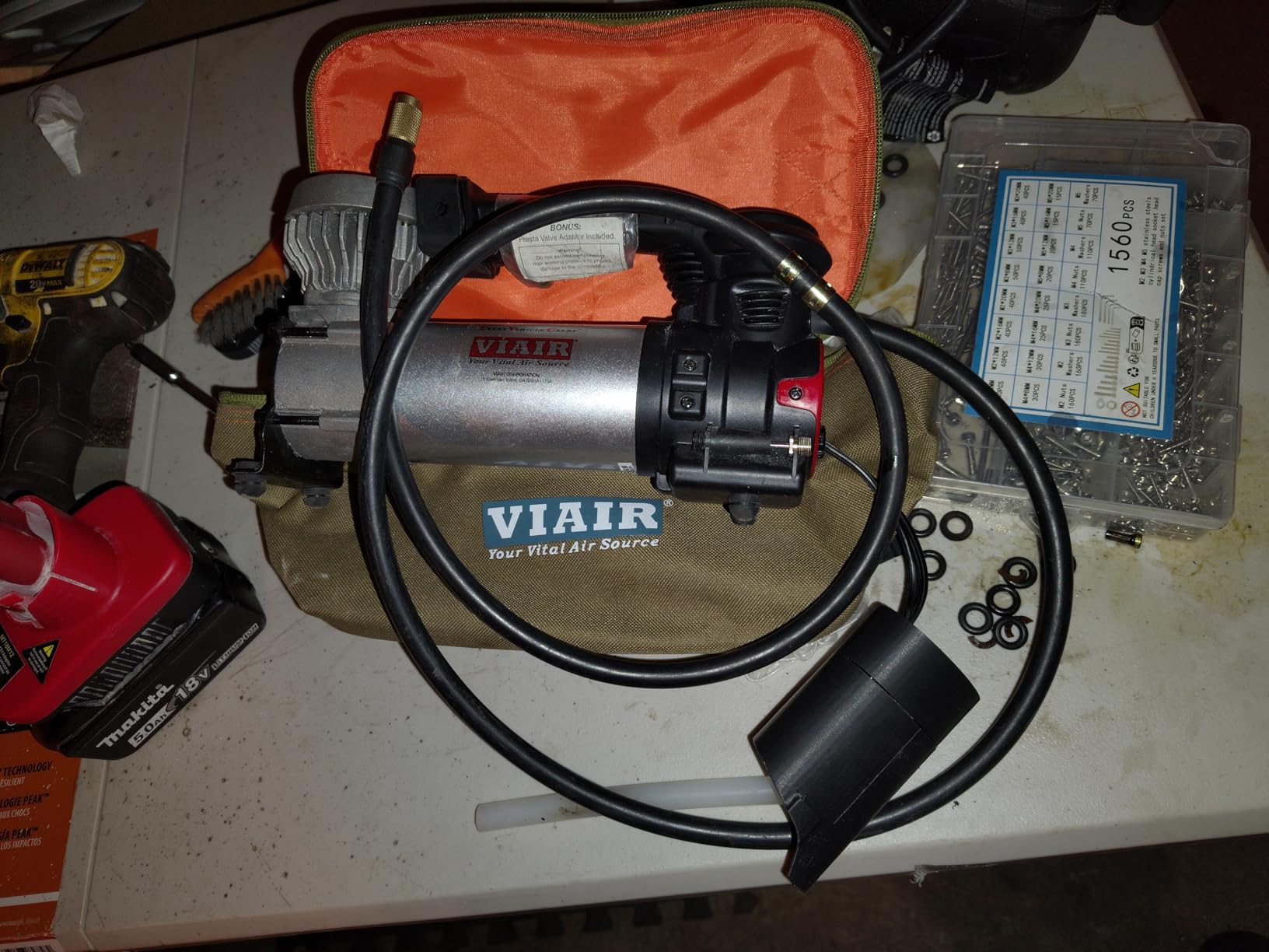 VIAIR 88P - 00088 Portable Compressor Kit with Alligator Clamps, Tire Inflator, Tire Air Pump, 12V, 120 PSI, for Up to 33 Inch Tires customer photo 2