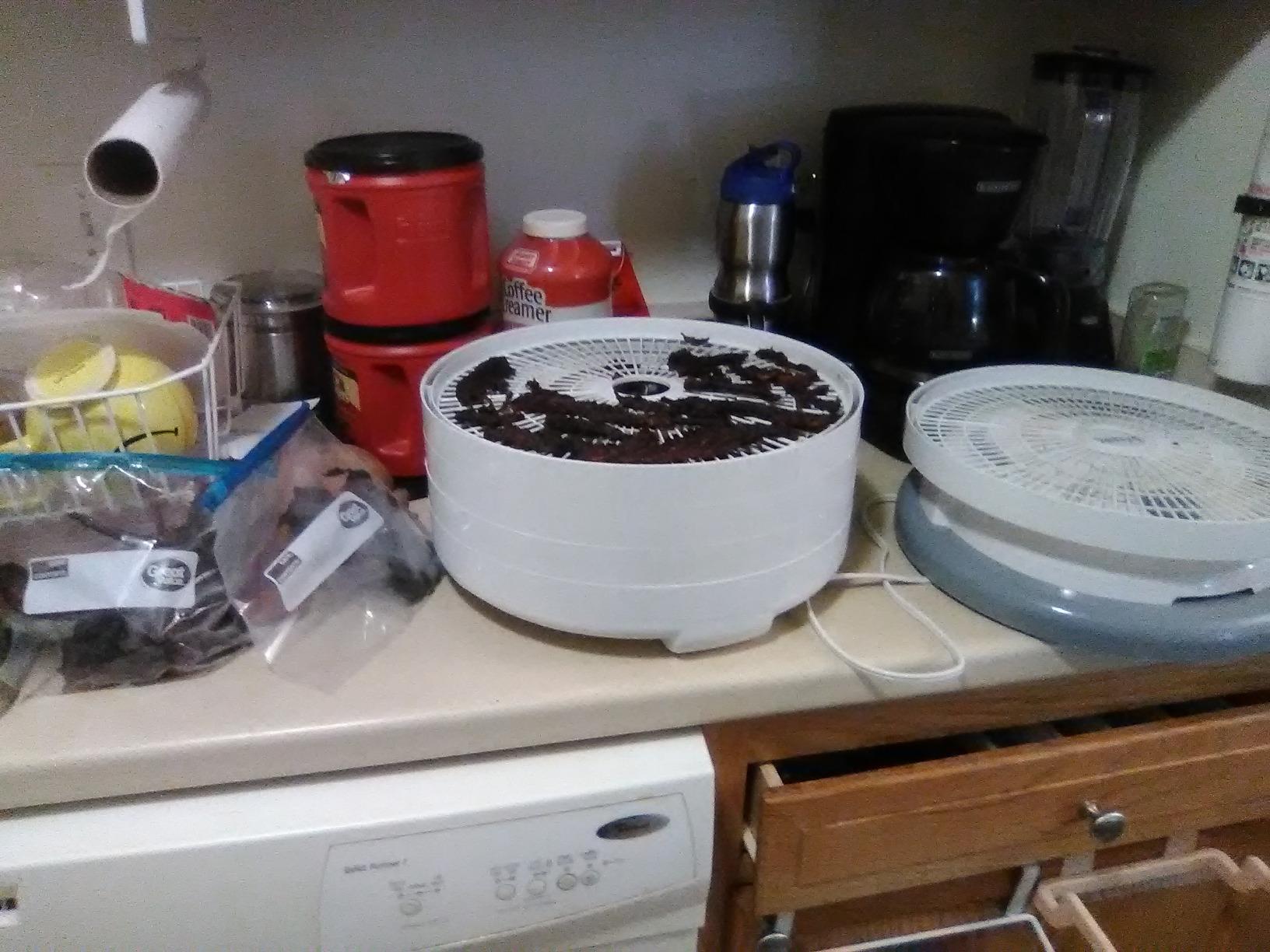 NESCO FD-75A Snackmaster Pro Food Dehydrator, For Snacks, Fruit, Beef Jerky, Gray customer photo 2