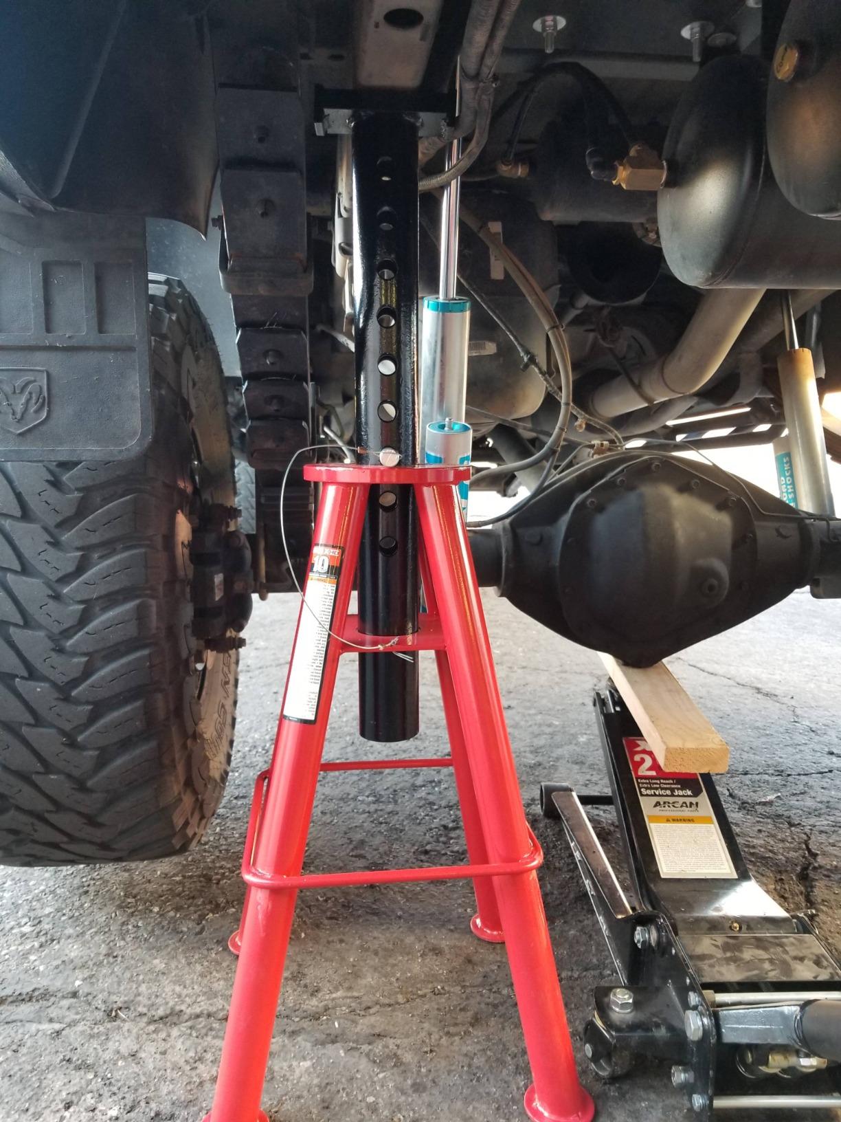 Sunex 1410 10-Ton, High Height, Pin Type, Jack Stands, Pair customer photo 2