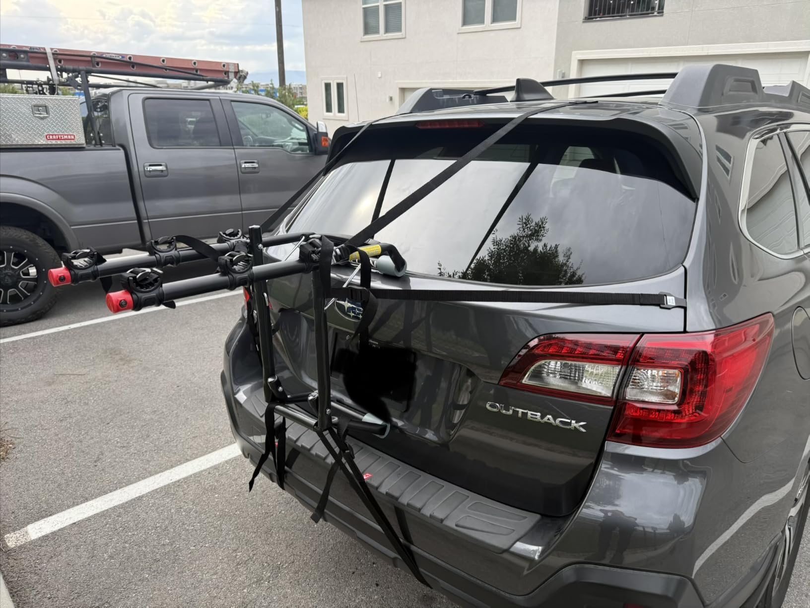 Allen Sports Deluxe 2-Bike Trunk Mount Rack, Model 102DN-R, Black customer photo 1