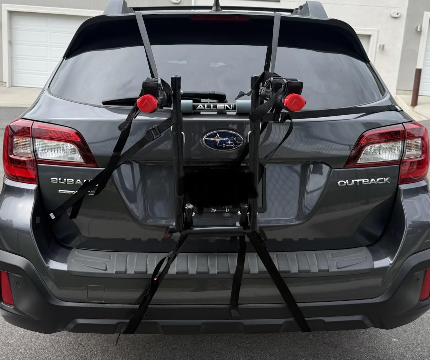 Allen Sports Deluxe 2-Bike Trunk Mount Rack, Model 102DN-R, Black customer photo 2