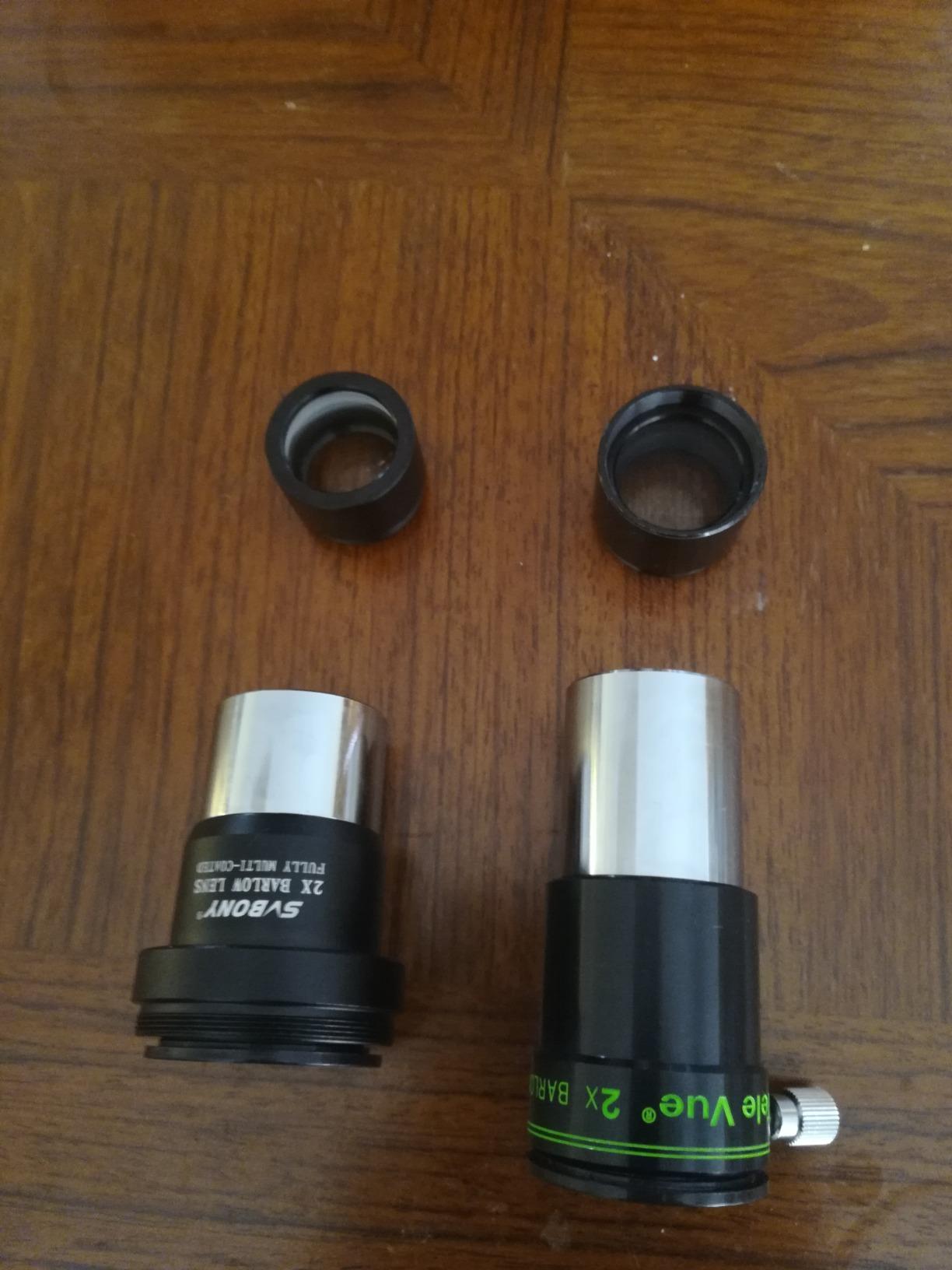 SVBONY 2X Barlow Lens, 1.25