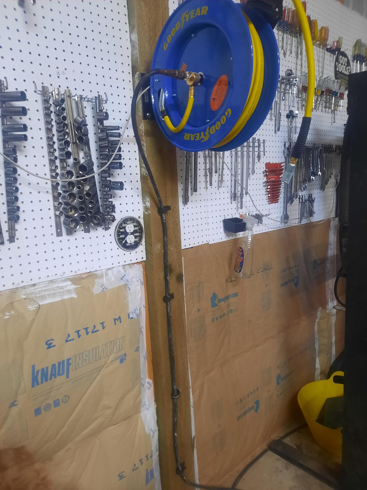 Goodyear Air Hose Reel Retractable 3/8