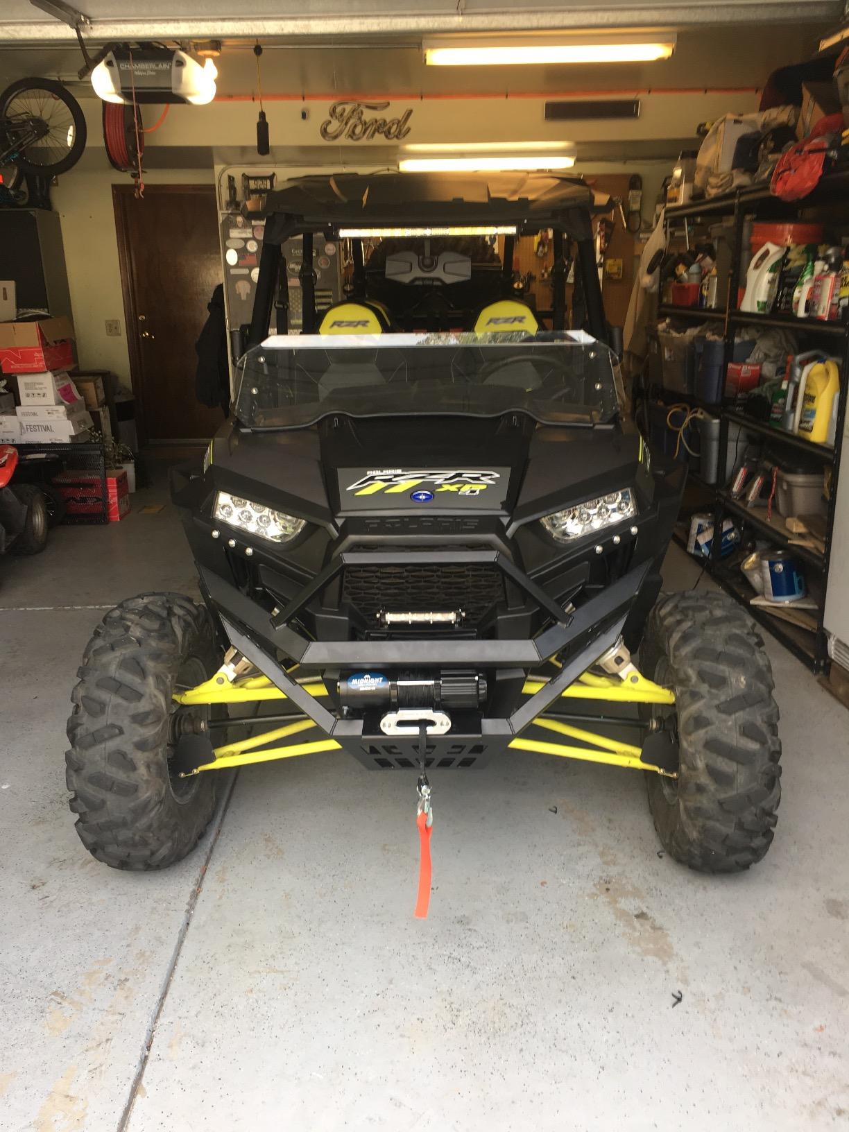 VIPER Midnight 4500lb ATV/UTV Waterproof Wireless Winch with 50 Feet of Black Synthetic Winch Rope by Motoalliance customer photo 2