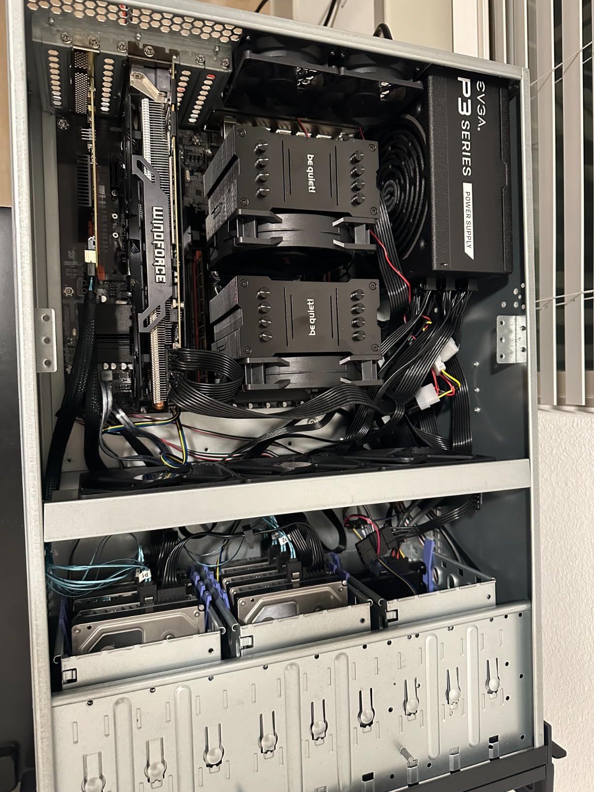 Rosewill 4U Server Chassis Rackmount Case, 15 x 3.5